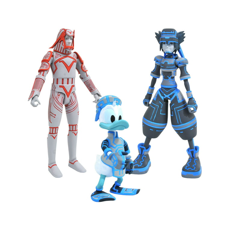 Diamond Select Toys Kingdom Hearts Select Series 3 Sp Sora, Donald & Sark  Action Figures 