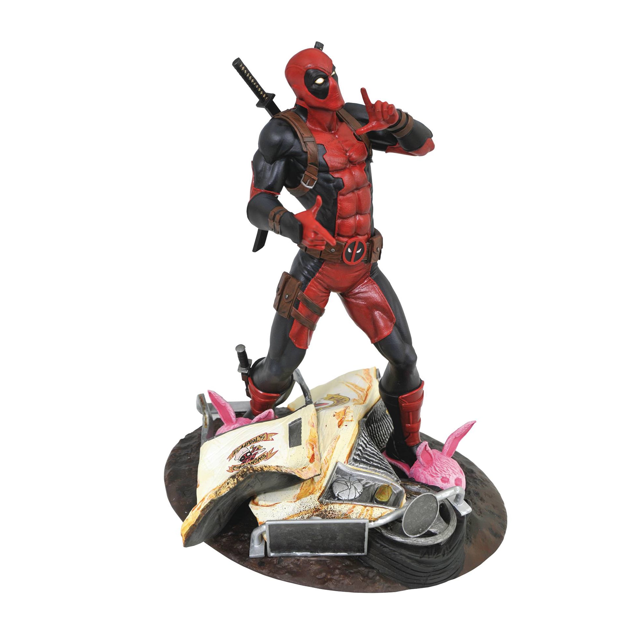 Diamond Select Toys Deadpool スタチューフィギュア フィギュア専門店 -ソダチトイズ / 予約 Diamond Select Toys Deadpool