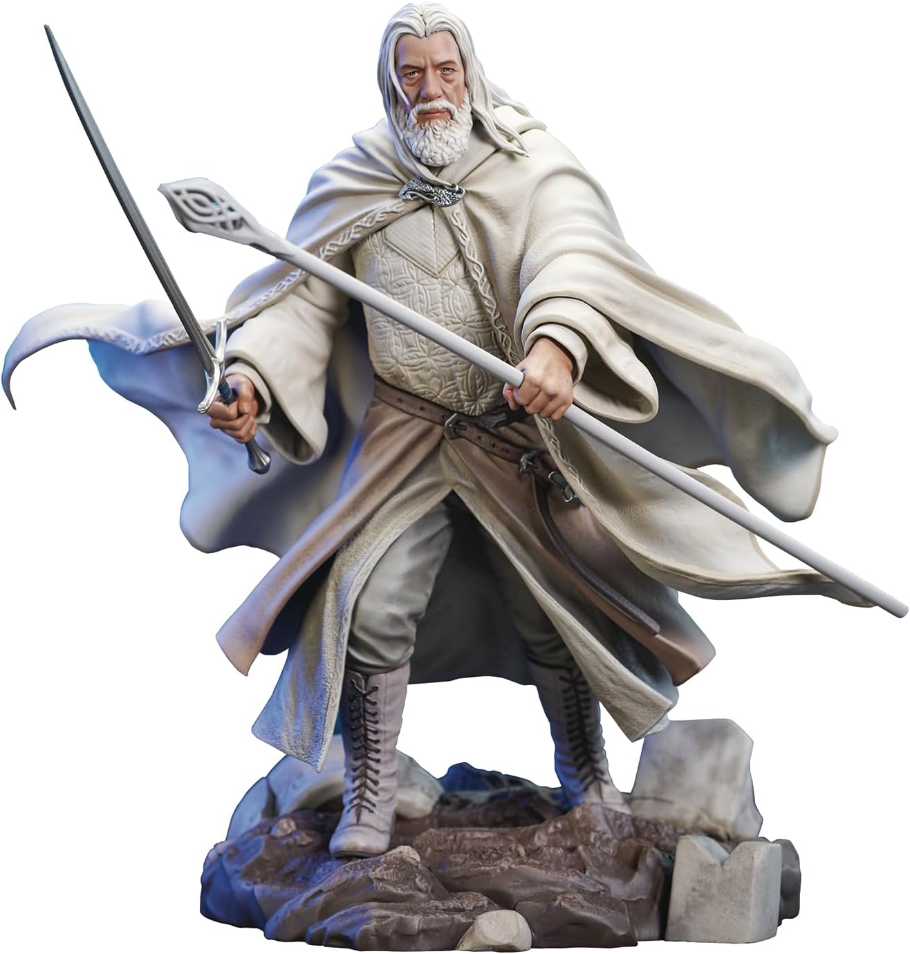 Diamond Select Toys The Lord of The Rings Gandalf Deluxe PVC Statue