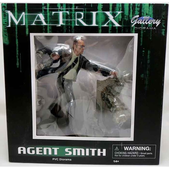 The Matrix 10 Inch Statue Figure Gallery - Agent Smith