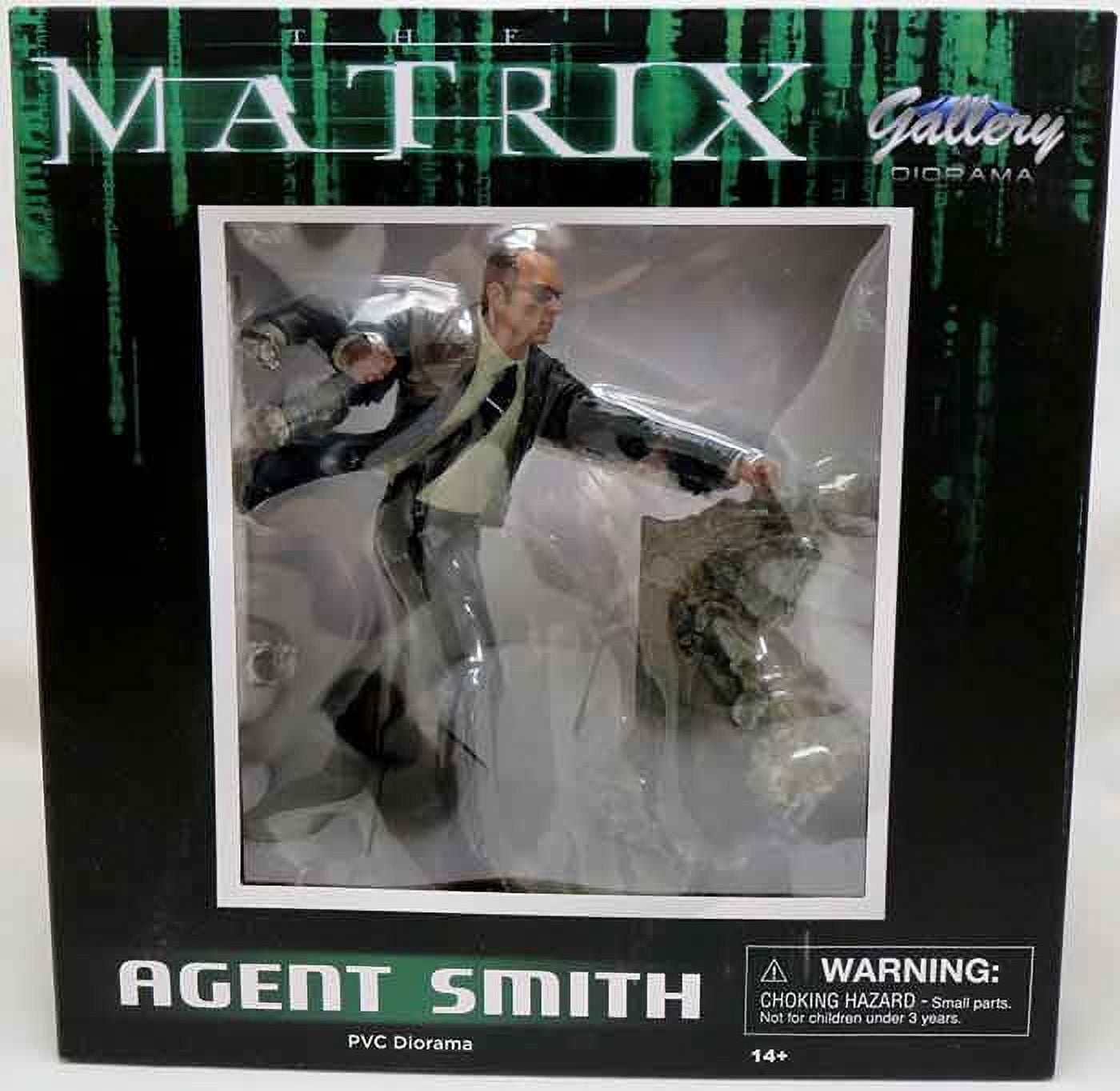 The Matrix 10 Inch Statue Figure Gallery - Agent Smith - Walmart.com