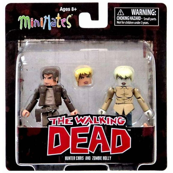 Diamond Select Toys The Walking Dead Minimates Series 7: Negan & Dwight Action Figure (2 Pack)