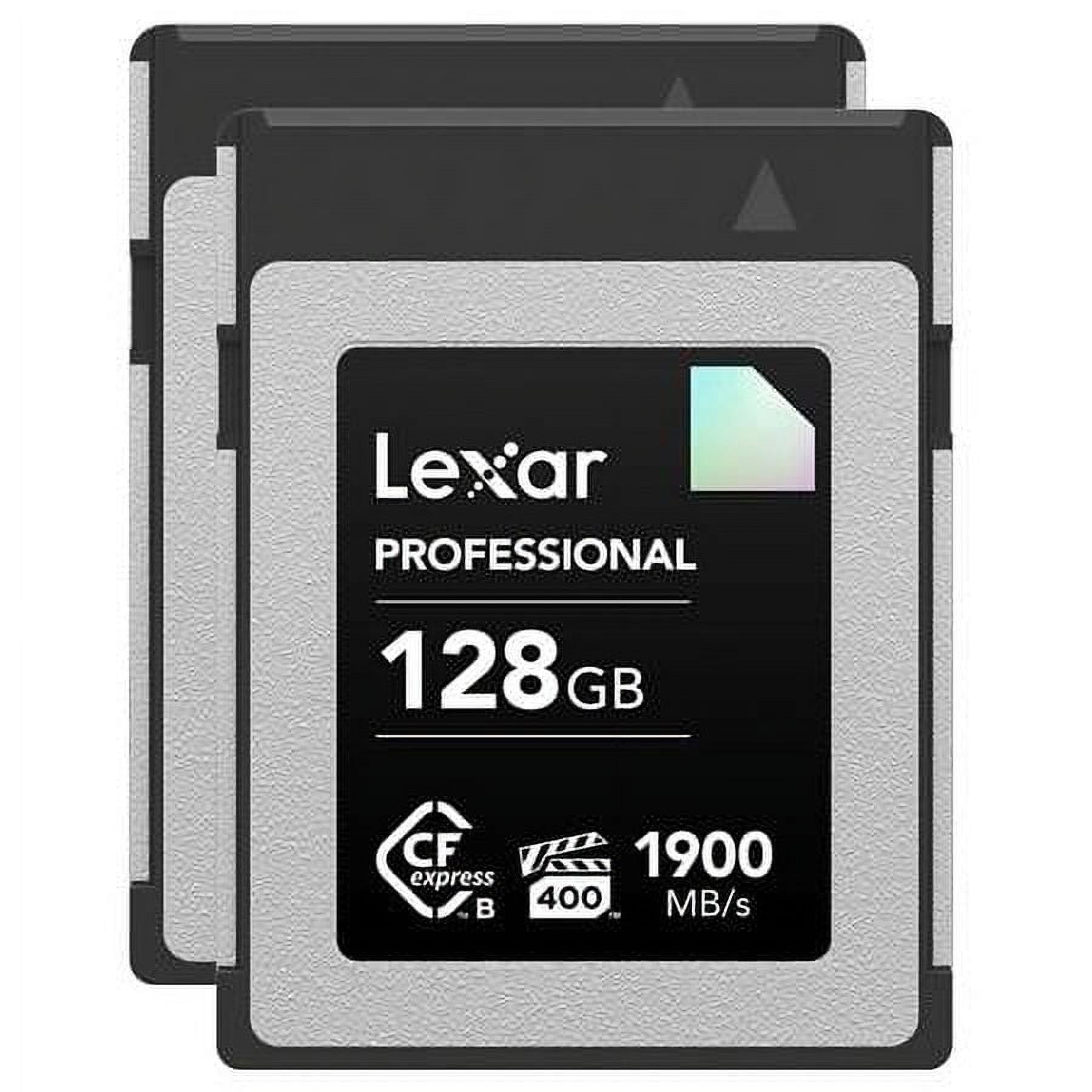 Diamond Series Professional 128GB CFexpress Type-B Memory Card, 2-Pack