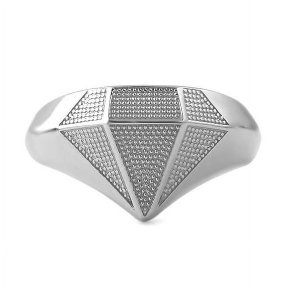 Diamond Shaped .925 Sterling Silver Custom Ring (8)