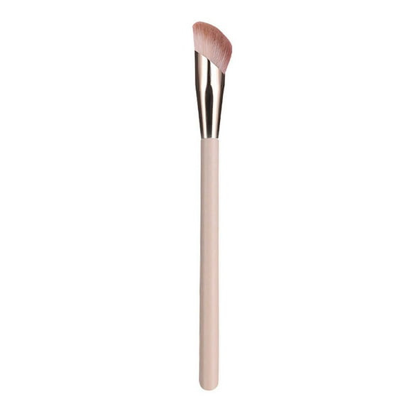 Diamond-Shaped Makeup Brush Set - Seamless Foundation & Concealer Brush, Soft Synthetic Fibers for All Makeup Types