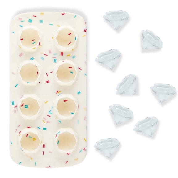 Diamond Shaped Silicone Ice Cube Tray