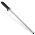 thumbnail image 1 of Diamond Sharpening Steel Solid Carbide Sharpener Portable Diamond Knife Sharpener Rod Stick Safe Diamond Honing Steel Efficient Knife Sharpening Rod for Honing Knife Blades, 1 of 10