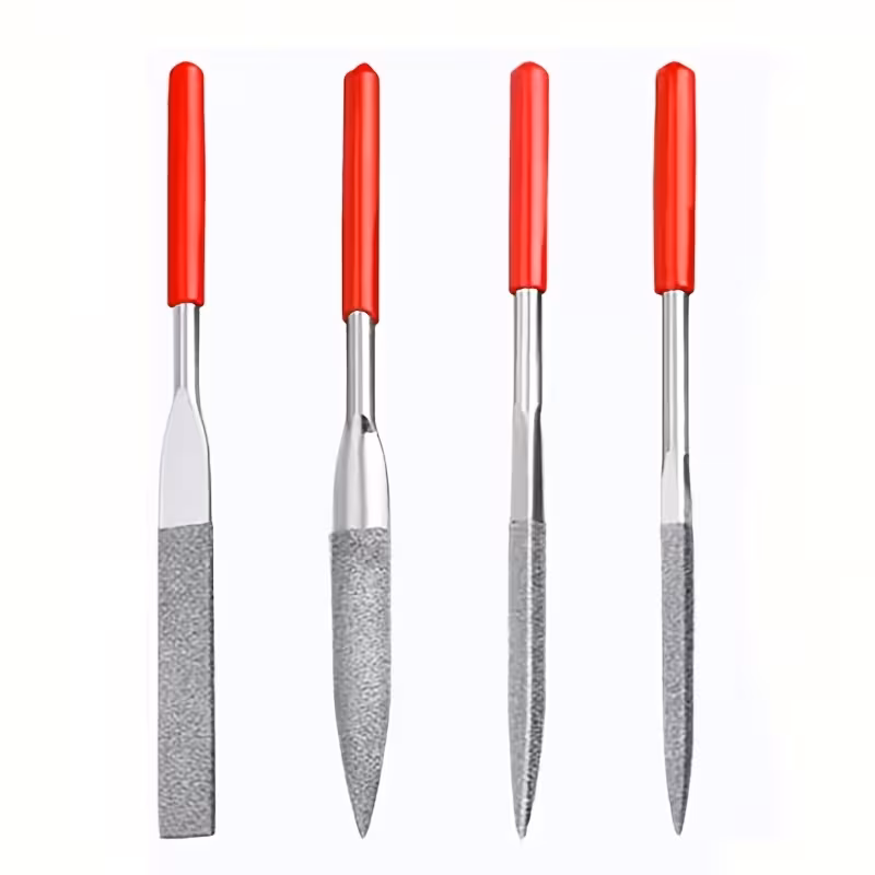Diamond Sharpening Stone Set, Professional Knife Sharpener with Multiple Files for Scissors Knives Garden Tools Molds Stone Ceramic Blades