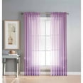 thumbnail image 1 of Diamond Sheer Voile Curtain Panels, 1 of 4