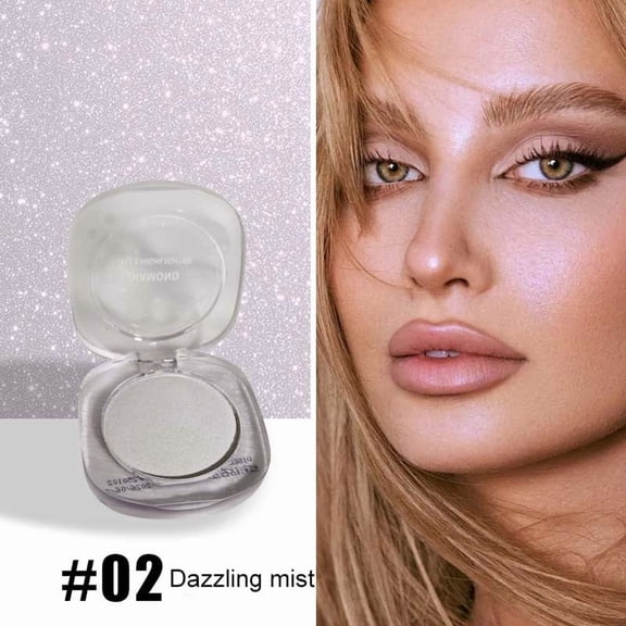 Diamond Shine Highlighter Gel 4.5g, Creamy Highlighter for Face, Soft Focus Glow on Cheekbones Brow Bone, Sheer to Intense Buildable Coverage