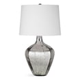 thumbnail image 1 of Diamond Silver Glass Table Lamp, 1 of 4