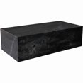 thumbnail image 1 of Diamond Sofa ARKCTBL Ark Rectangle Cocktail Table, Genuine Black Marble, 1 of 1