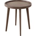 thumbnail image 1 of Diamond Sofa  Clover Round End Table, Almond Oak, 1 of 1