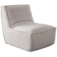 thumbnail image 1 of Diamond Sofa JONASACTN Jonas Armless Fabric Accent Chair, Tan, 1 of 6