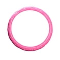 thumbnail image 1 of Diamond Soft Leather Steering Wheel Cover with Bling Bling Crystal Rhinestones, Universal 15 inch Anti-Slip, Car Interior Accessories(Hot Pink), 1 of 6