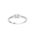 thumbnail image 1 of Diamond Solitaire Promise Ring in 10K White Gold (1/5 cttw) (I-Color, SI3-I1 Clarity) (Size-9.5), 1 of 2
