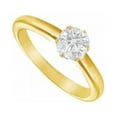 thumbnail image 1 of Diamond Solitaire Ring 14K yellow Gold 0.75 CT Diamond - Size 8.5, 1 of 1