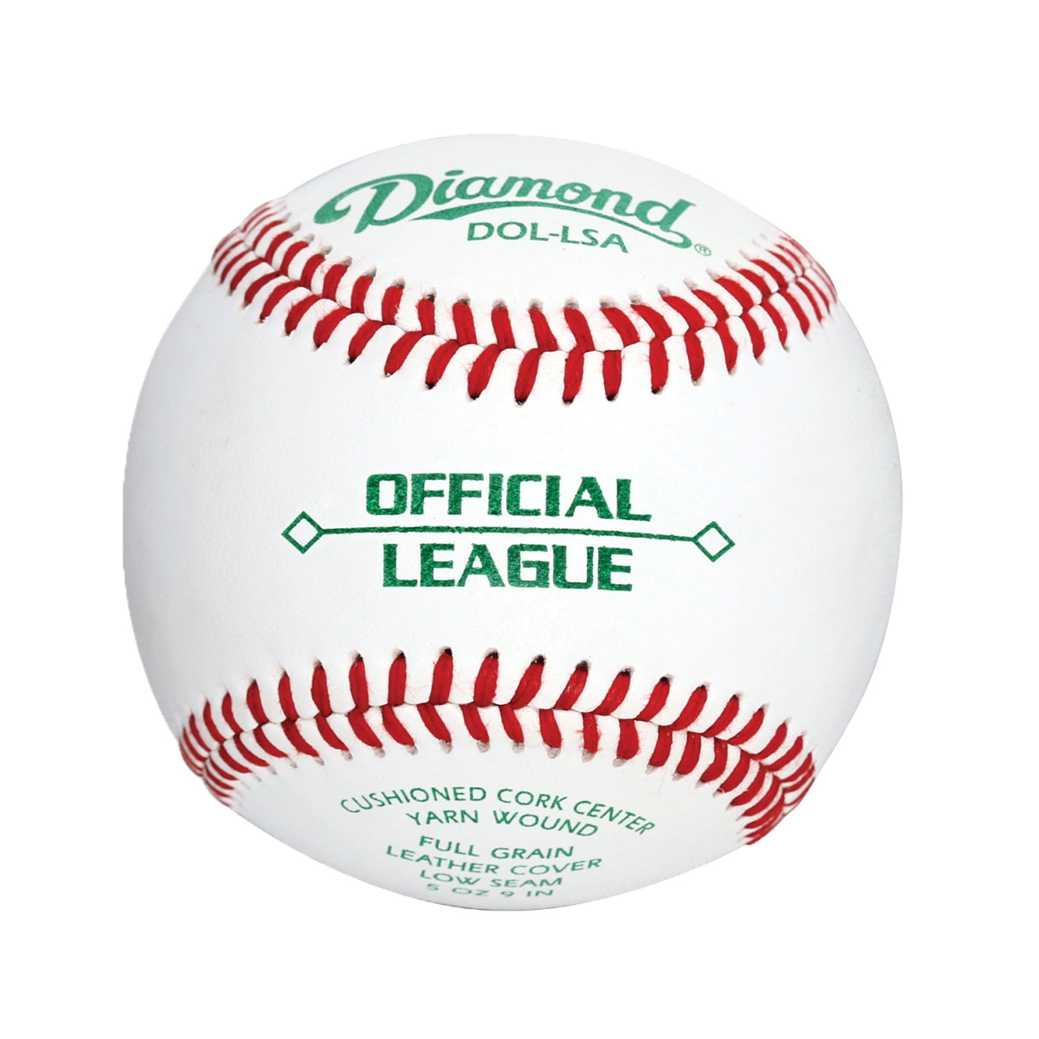 Diamond DOL-LSA Official League Low Seam Baseballs