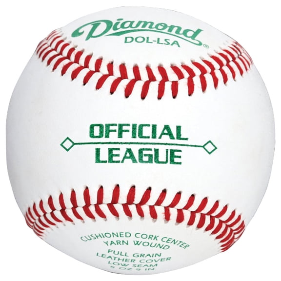 Diamond DOL-LSA Official League Low Seam Baseballs