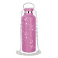 thumbnail image 1 of Stainless Steel Water Bottle Portable Glitter Rhinestone Water Bottle Crossbody Bling Thermal Flask 600ml C, 1 of 8