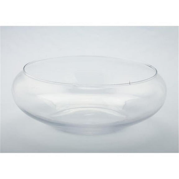 Diamond Star 64314 4 x 11.5 in. Glass Clear Bowl