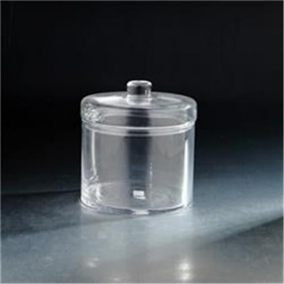 Diamond Star 8.5 x 8 in. Glass Jar with Lid, Clear