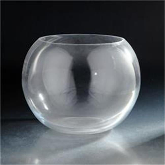 Diamond Star  Glass Bubble Bowl - Clear