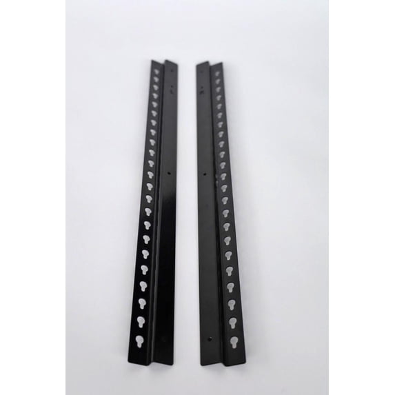 Diamond Storage Solutions - 24" Steel Wall Rails, Pkg of 2