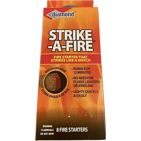 Diamond Strike-A-Fire Saw Dust Fire Starters (24 Count)