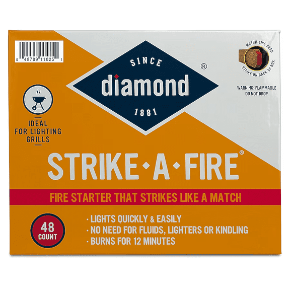 Diamond Strike-A-Fire Strikes Like a Match 3-lb Natural Firestarter