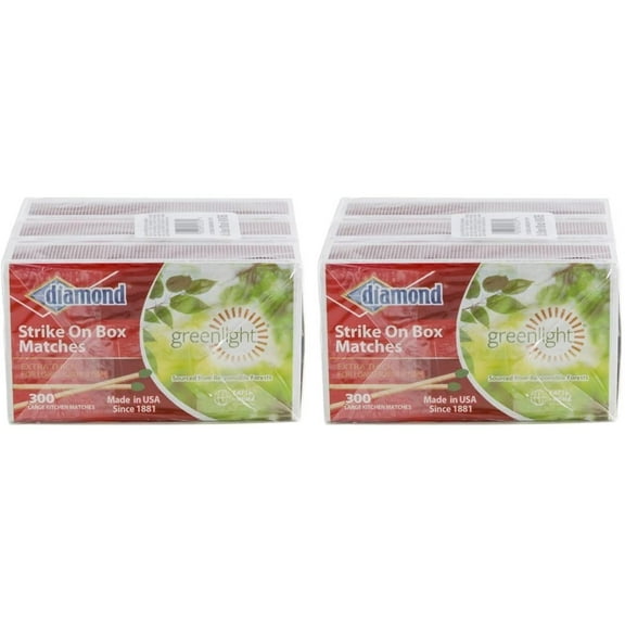Diamond Strike On Box Greenlight Matches (6)
