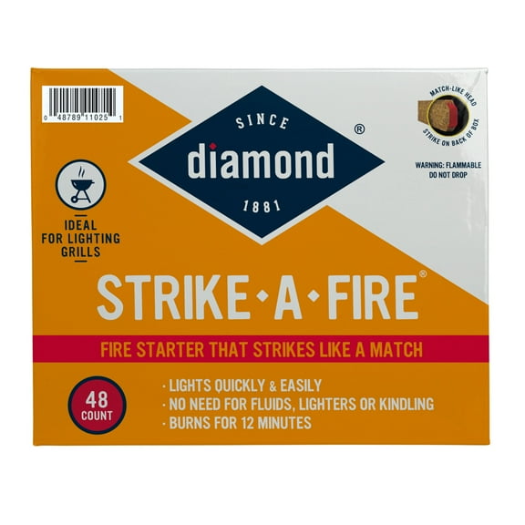 Diamond™ Strike-A-Fire Firestarter, 48 Count