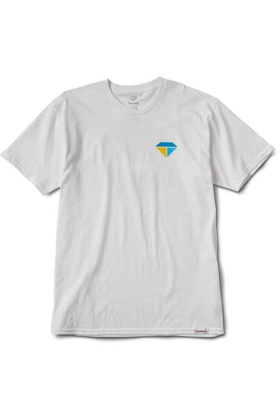 Diamond Supply Co Bolts And Boats S/S T-shirt White