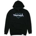 thumbnail image 1 of Diamond Supply Co Brilliant Script Hoodie Black, 1 of 1