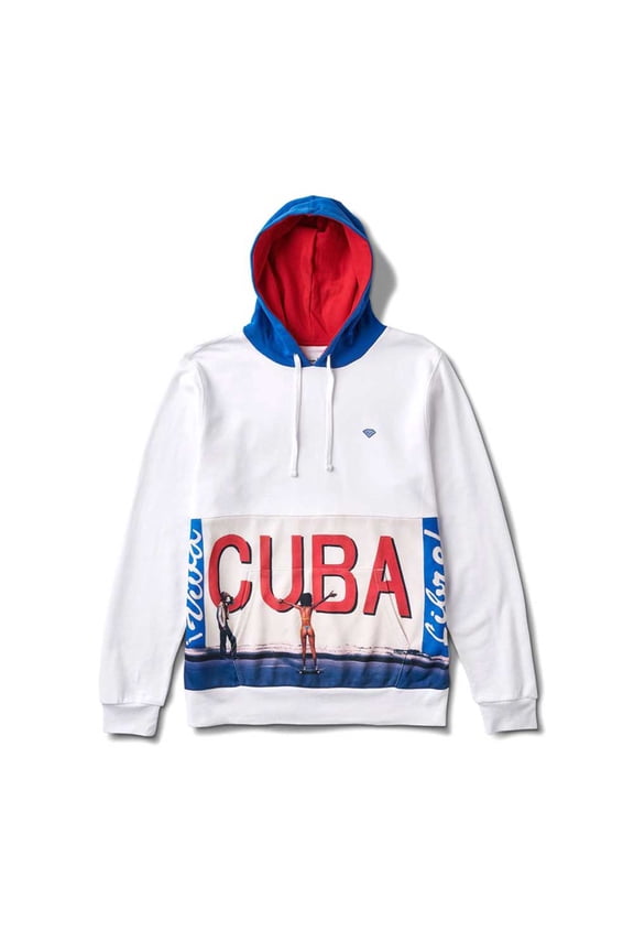 Diamond Supply Co Cuba Hoodie White