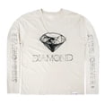 thumbnail image 1 of Diamond Supply Co. Men's Blueprint Long Sleeve Tee T-Shirt (X-Large, Sand), 1 of 1