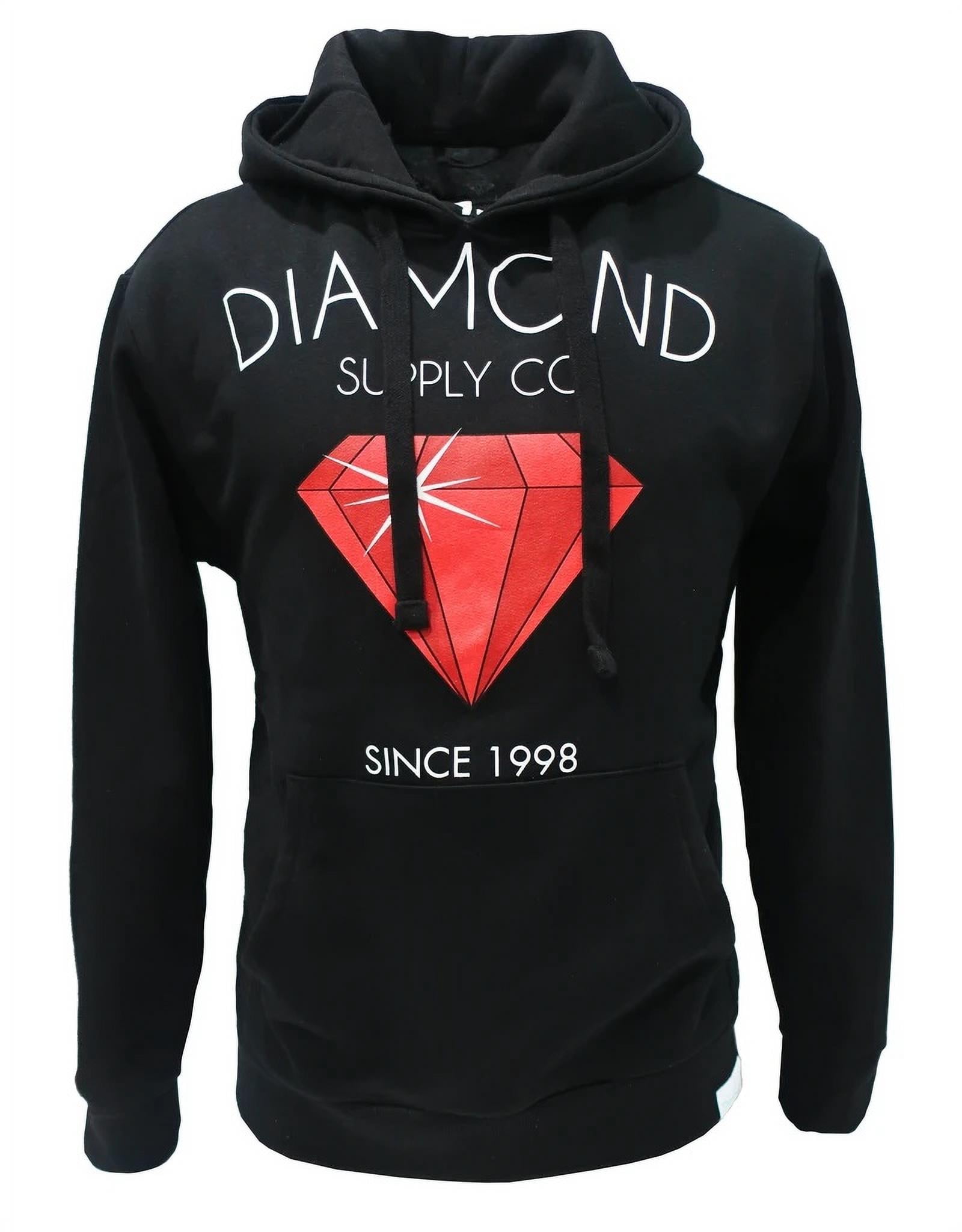 Diamond Supply Co. Men s Graphic Logo Pullover Fleece Hoodie