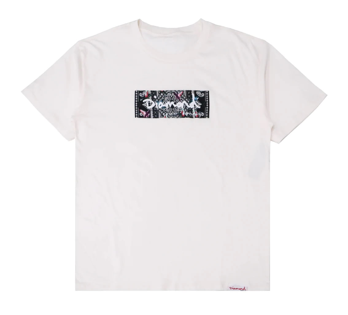 Diamond Supply Mens Hummingbird Box Logo Tee Morocco