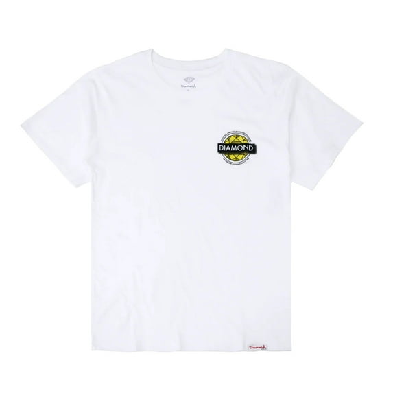 Diamond Supply Co. Men's Industrial Strength Skateboard Hardware Tee T-Shirt (Medium, White)