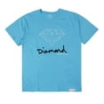 thumbnail image 1 of Diamond Supply Co. Men's OG Logo Enzyme Tee T-Shirt (Medium, Light Blue), 1 of 1