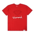 thumbnail image 1 of Diamond Supply Co. Men's OG Logo Enzyme Tee T-Shirt (Medium, Red), 1 of 1