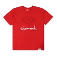 thumbnail image 1 of Diamond Supply Co. Men's OG Logo Enzyme Tee T-Shirt (Small, Red), 1 of 1