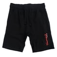 thumbnail image 1 of Diamond Supply Co. Men's OG Logo Side Fleece Sweat Shorts (Small, Black/Red), 1 of 2