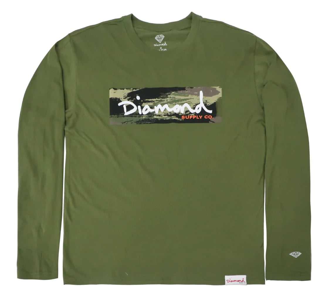 Diamond Supply Co. Men's Special Forces Long Sleeve Tee T