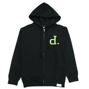 Diamond Supply Co. Mens Unpolo Full Zip Inner Fleece Lining Hoodie Sweatshirt XX-Large, Black
