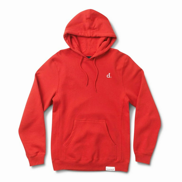 Diamond Supply Co Mini Un Polo Pullover Hoodie Red Walmart