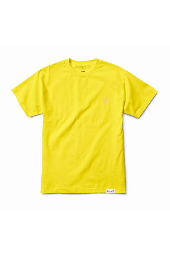 Diamond Supply Co Mini Un Polo T-shirt Yellow