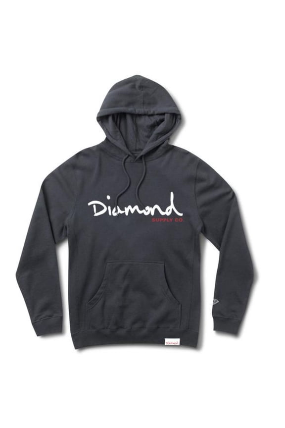Diamond Supply Co Og Script Hoodie Blue