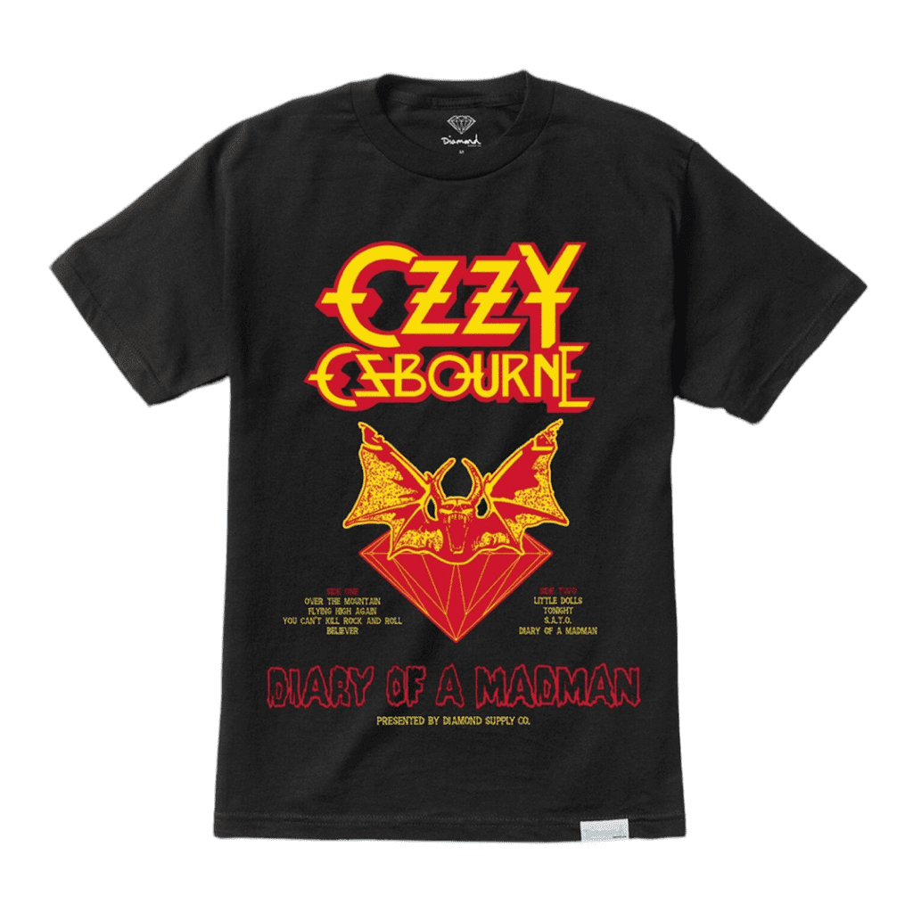 ozzy osbourne shirt diary of a madman