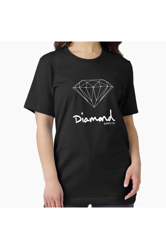 Diamond Supply Co Skateboard Retro Streetwear Bold Graphic Unisex T-Shirt, up to size 5XL